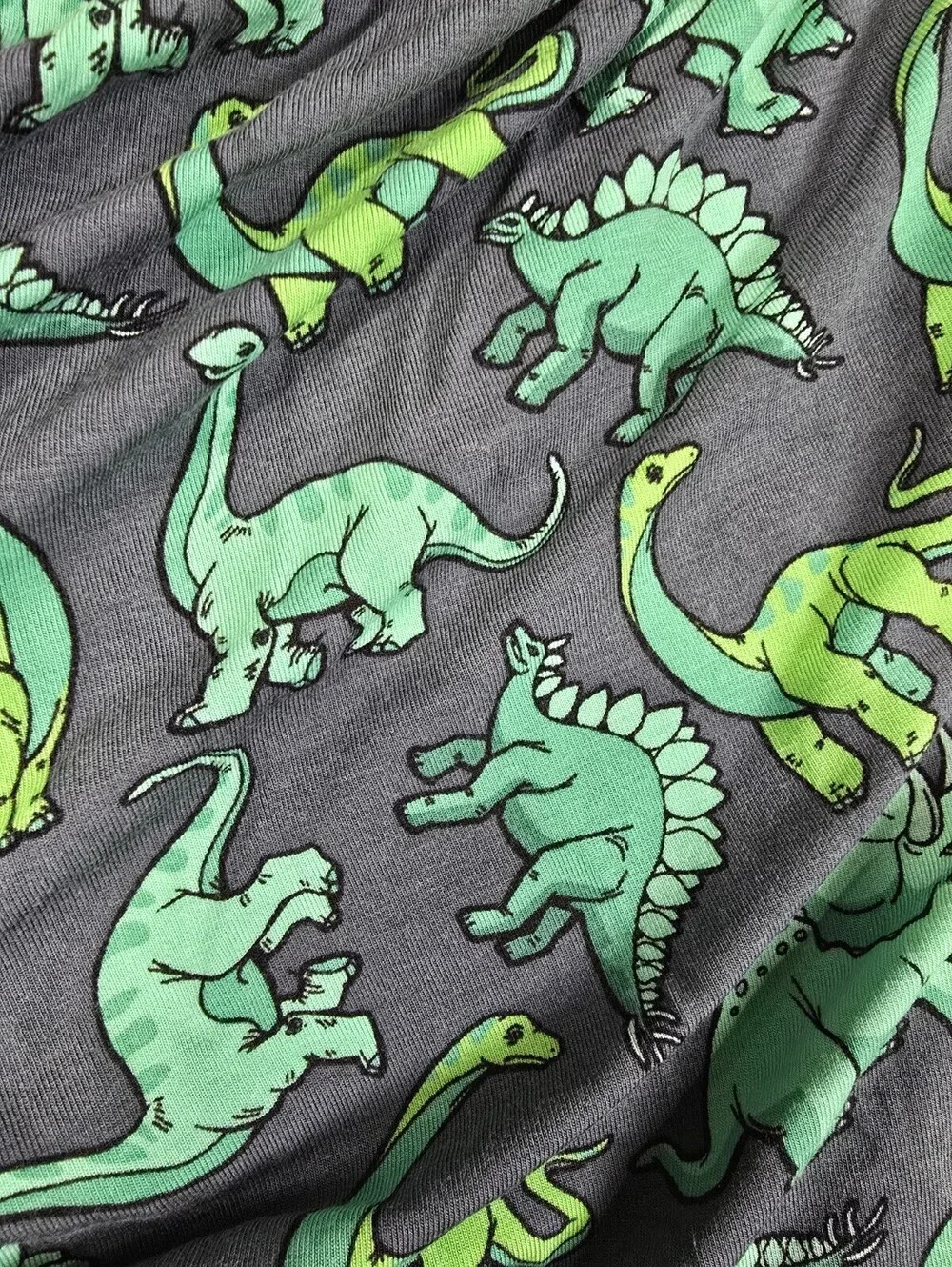 MeUndies Mens Sz 2XL Pull On Lounge Pajama Pants Green Dinosaur Print
